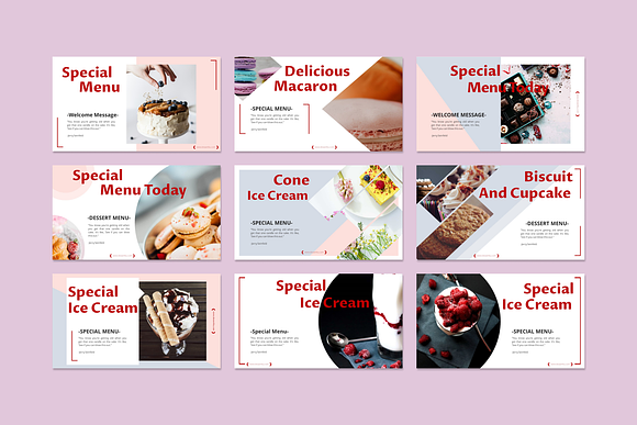 Dessertku PowerPoint Template in PowerPoint Templates - product preview 1