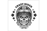Custom motorcycles club Badge or