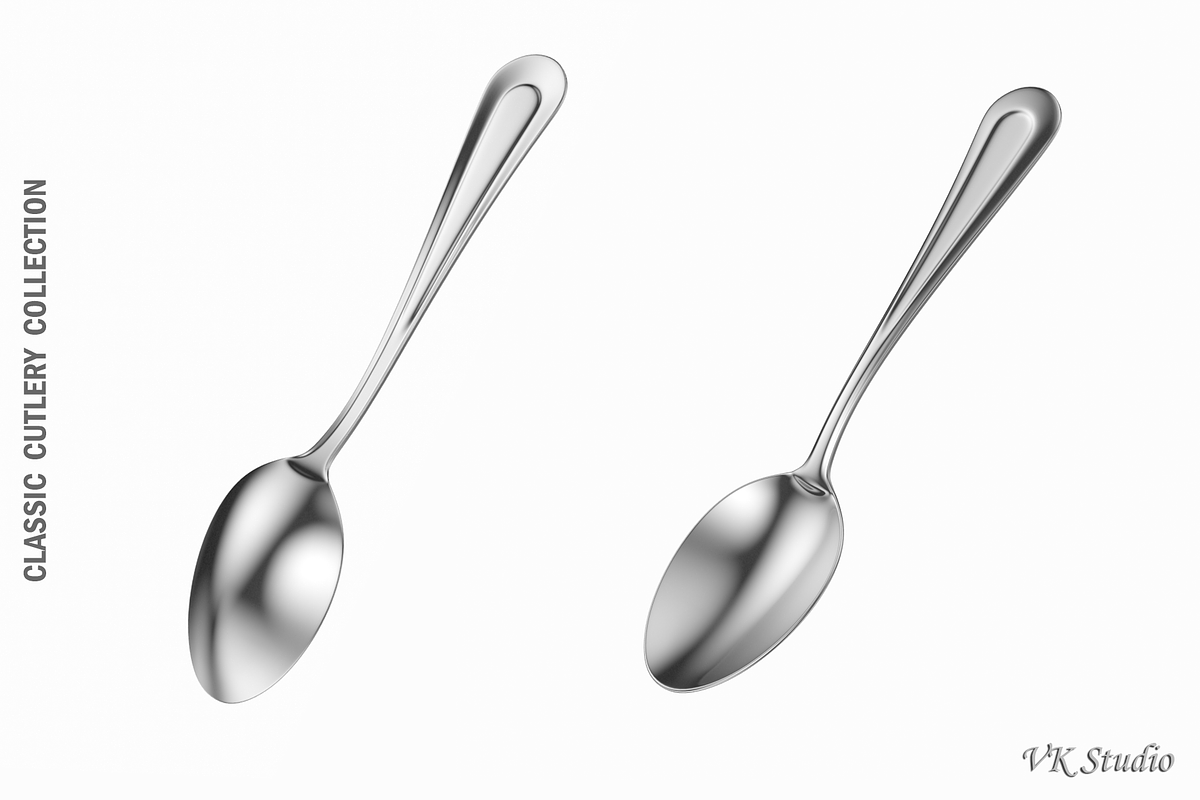 Table Dinner Spoon Classic Cutlery in Appliances - product preview 8