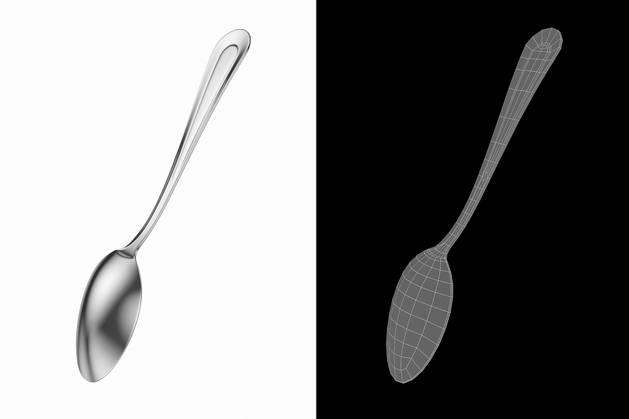 Table Dinner Spoon Classic Cutlery in Appliances - product preview 2