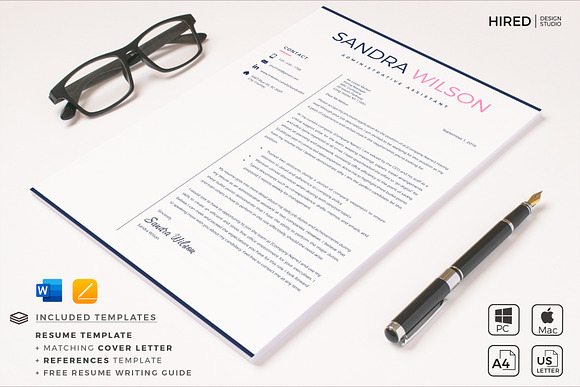 Administrative Assistant Resume CV in Resume Templates - product preview 10