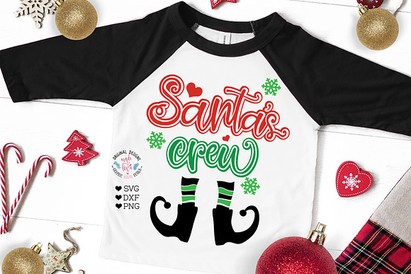 Santa’s Crew Cut File in Illustrations - product preview 1