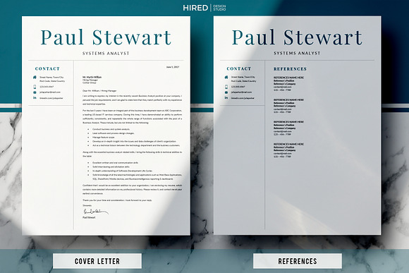 Systems Analyst Resume and Cover L. in Resume Templates - product preview 9