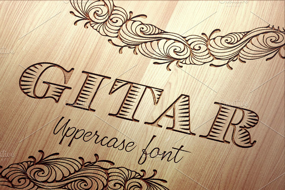 Gitar in Display Fonts - product preview 8