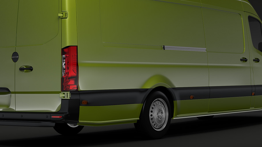 Freightliner Sprinter Panel Van L4H3 in Vehicles - product preview 6
