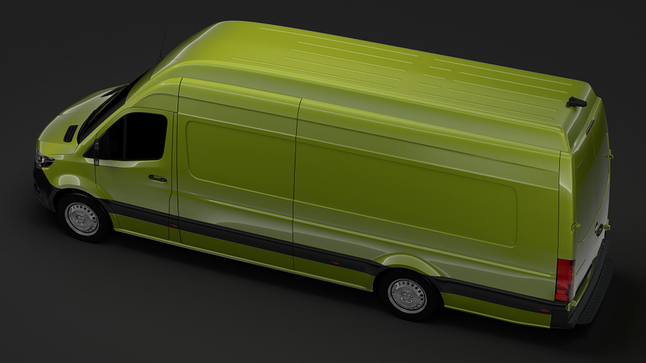 Freightliner Sprinter Panel Van L4H3 in Vehicles - product preview 9