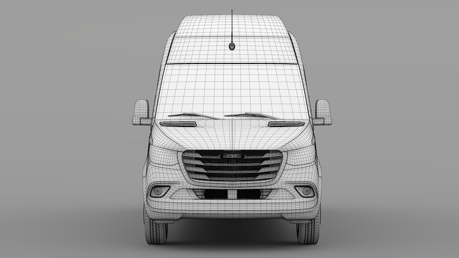 Freightliner Sprinter Panel Van L4H3 in Vehicles - product preview 11