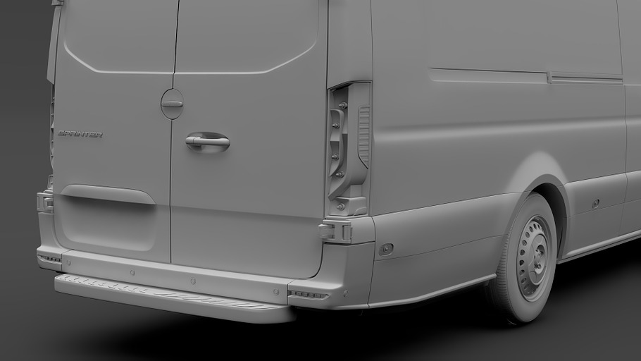 Freightliner Sprinter Panel Van L4H3 in Vehicles - product preview 14