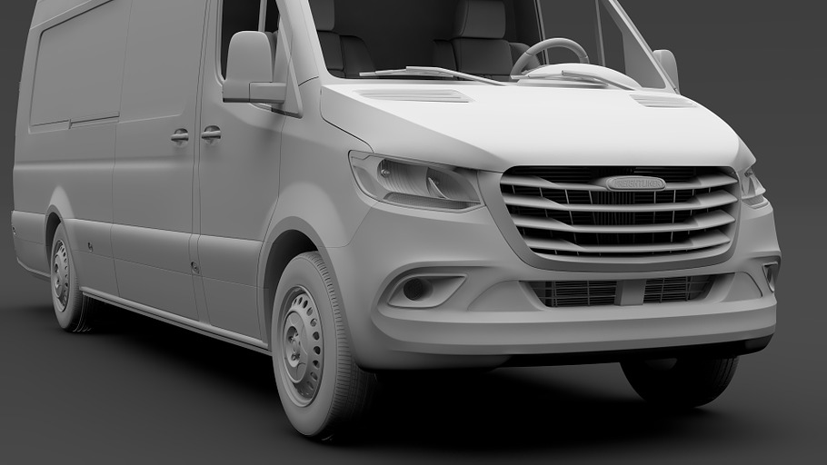Freightliner Sprinter Panel Van L4H3 in Vehicles - product preview 16