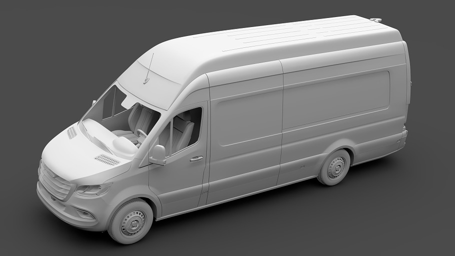 Freightliner Sprinter Panel Van L4H3 in Vehicles - product preview 19