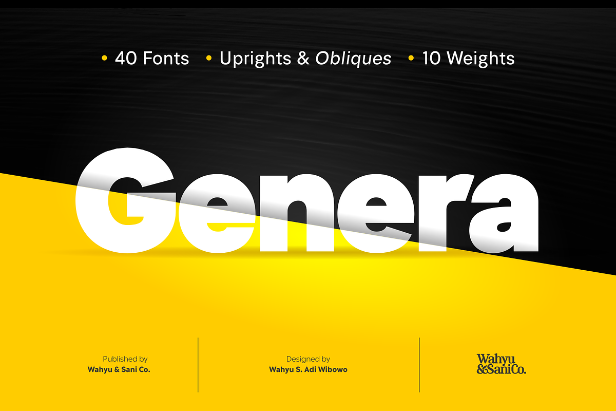 Genera | 50% OFF in Sans-Serif Fonts - product preview 8