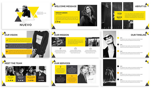 Nuevo - Abstract Powerpoint Template in PowerPoint Templates - product preview 1
