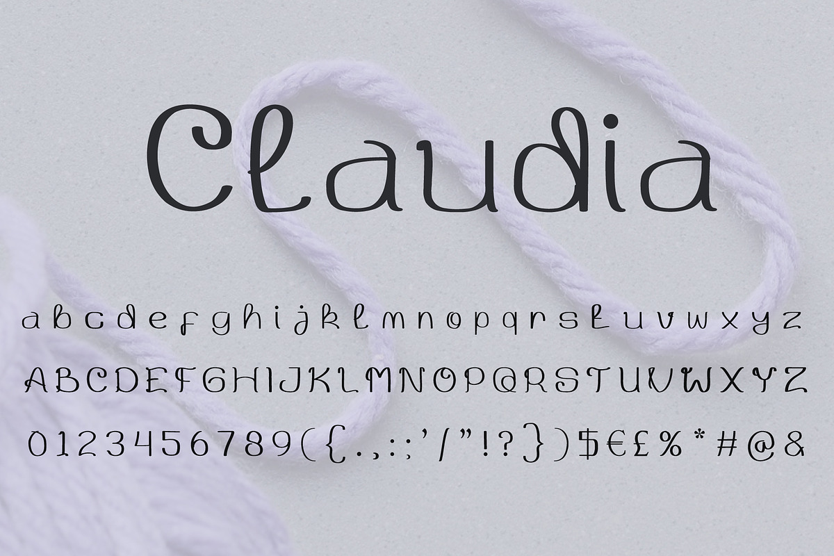 Claudia Beauty Handwritten Font in Display Fonts - product preview 5