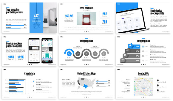 Simply - Minimal Powerpoint Template in PowerPoint Templates - product preview 5