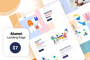 Alumni- Homepage concept