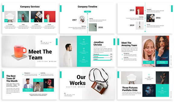 Dough - Creative Powerpoint Template in PowerPoint Templates - product preview 2