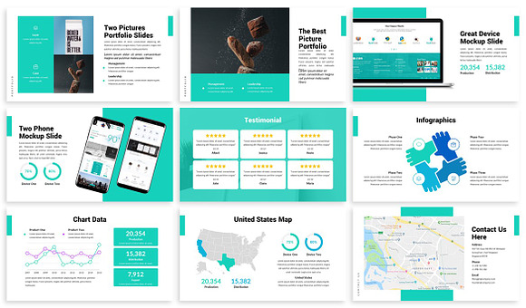 Dough - Creative Powerpoint Template in PowerPoint Templates - product preview 3