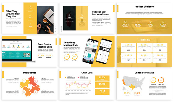 Dough - Creative Powerpoint Template in PowerPoint Templates - product preview 5