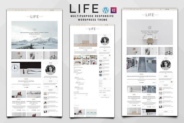 Life - WordPress Blogger Theme