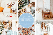 Christmas Blogger Lightroom presets