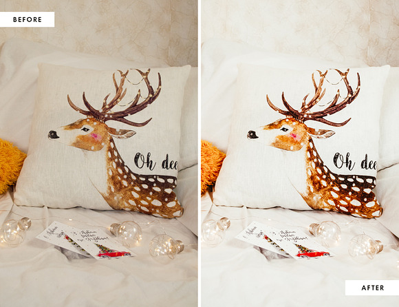 Christmas Blogger Lightroom presets in Add-Ons - product preview 6