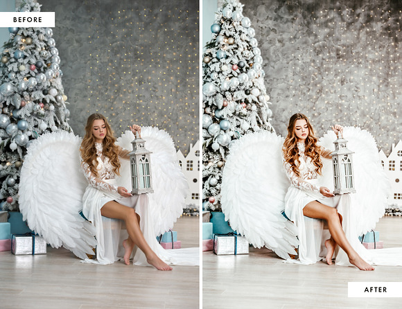 Christmas Blogger Lightroom presets in Add-Ons - product preview 7