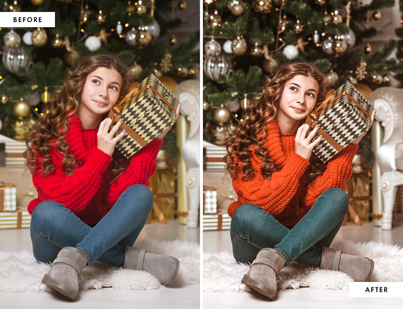 Christmas Mobile Lightroom Presets in Add-Ons - product preview 3