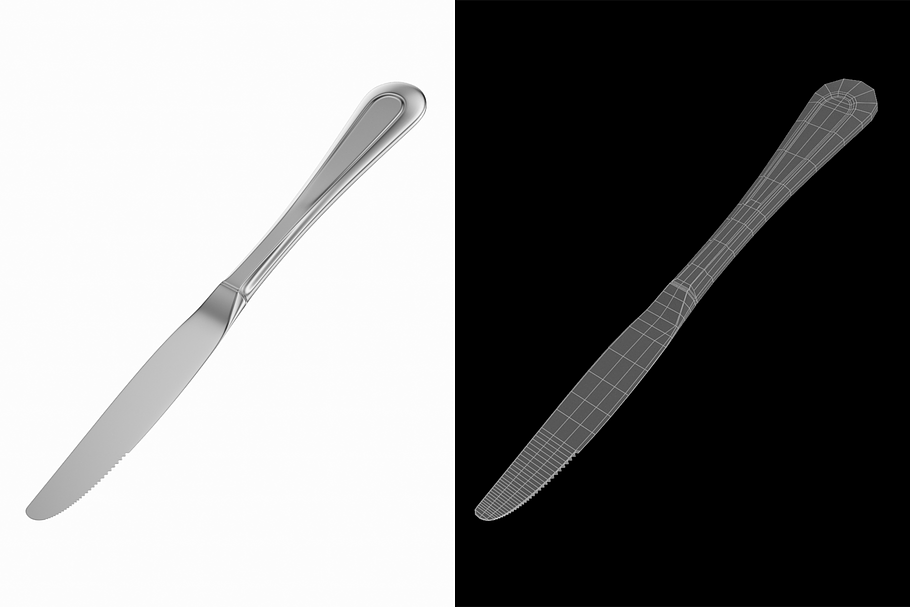 Dessert Knife Classic Cutlery in Appliances - product preview 1