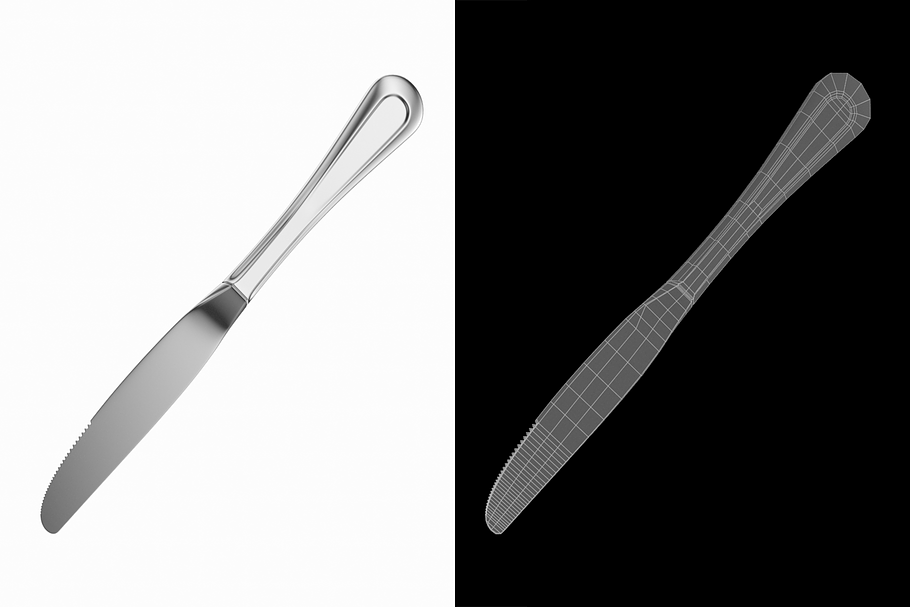 Dessert Knife Classic Cutlery in Appliances - product preview 3