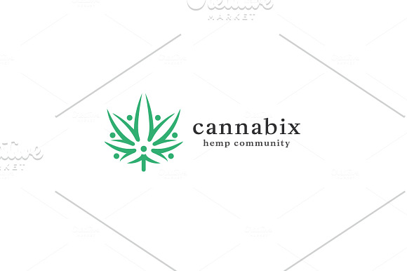 Cannabis Community Logo in Logo Templates - product preview 4