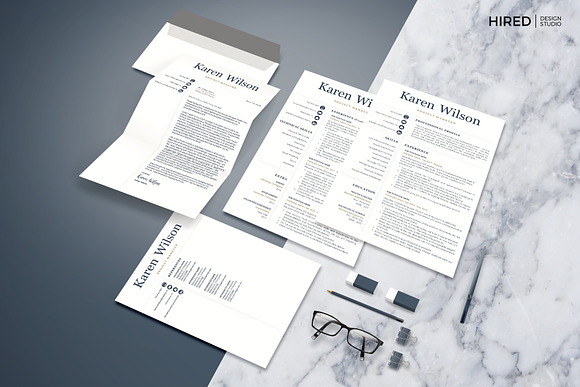 Sales Resume and Cover Letter, CV in Resume Templates - product preview 4