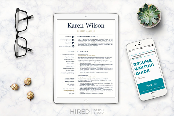 Sales Resume and Cover Letter, CV in Resume Templates - product preview 7