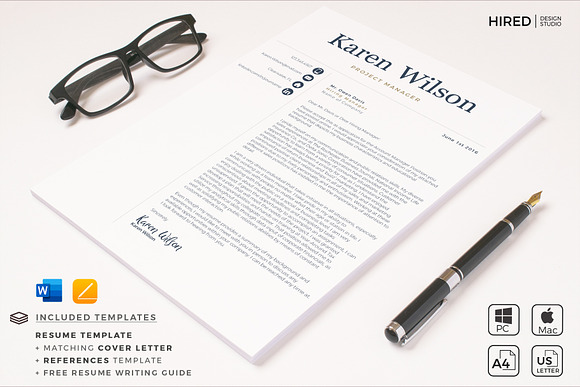 Sales Resume and Cover Letter, CV in Resume Templates - product preview 8