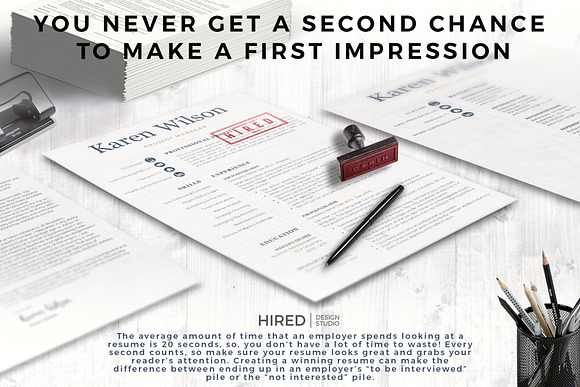 Sales Resume and Cover Letter, CV in Resume Templates - product preview 10
