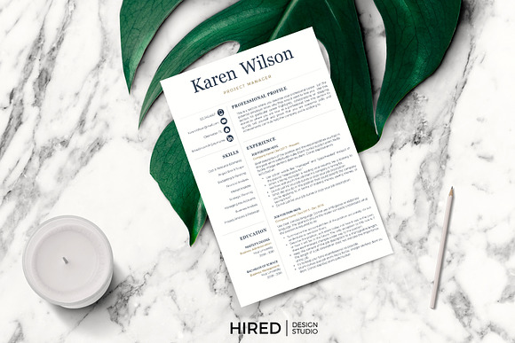 Sales Resume and Cover Letter, CV in Resume Templates - product preview 11