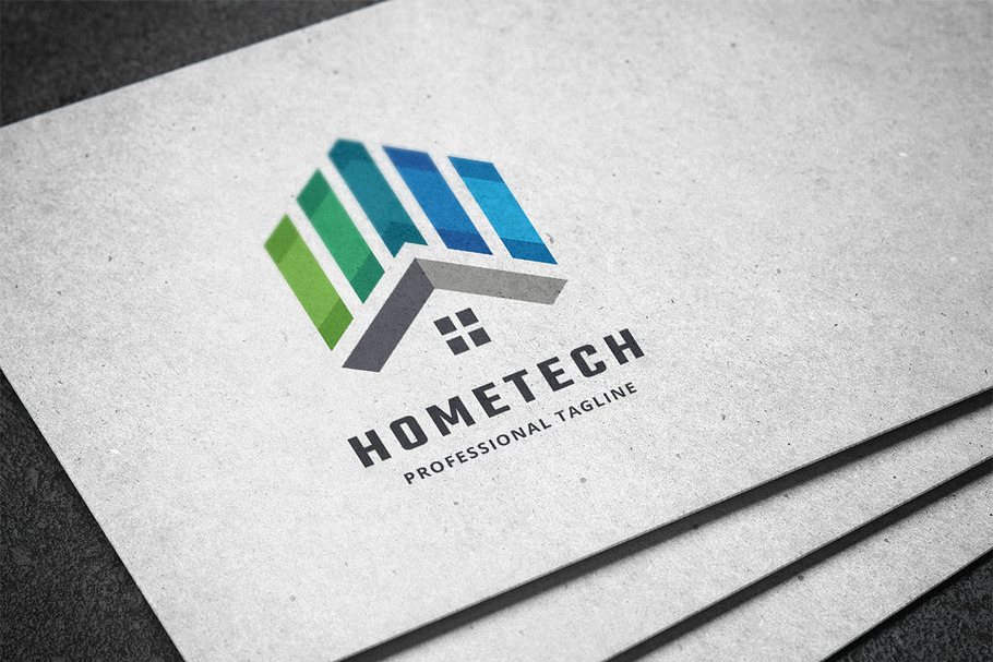 Smart Home Technology Logo in Logo Templates - product preview 8