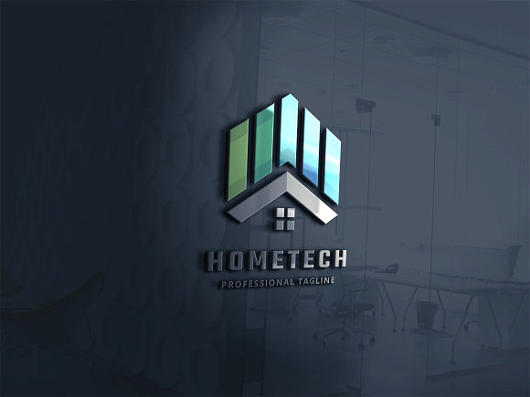 Smart Home Technology Logo in Logo Templates - product preview 1