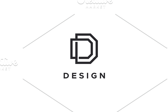 Monogram D Logo in Logo Templates - product preview 2