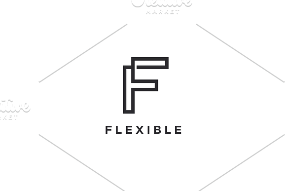Monogram F Logo in Logo Templates - product preview 2