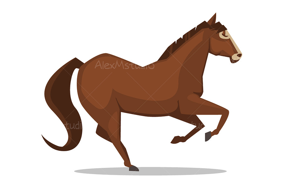 Cartoon Horse in Illustrations - product preview 8