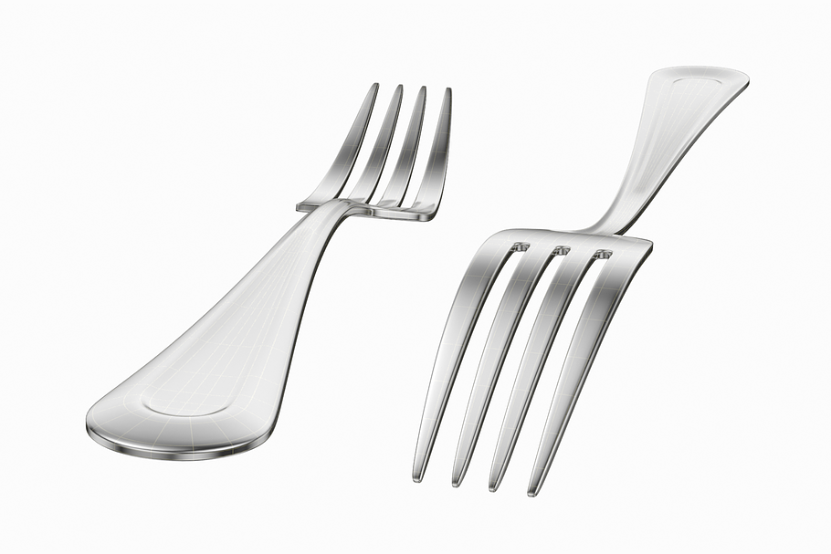 Dessert Fork 4 Tines Classic Cutlery in Appliances - product preview 6