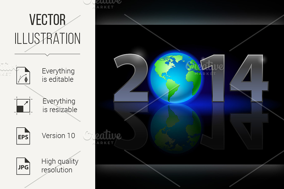 New Year 2014 in Graphics - product preview 8