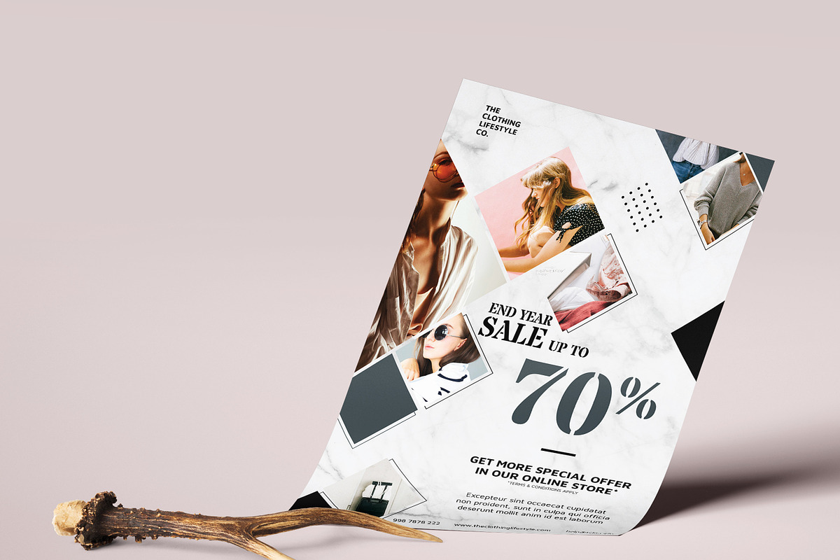 Multipurpose Minimalist Flyer in Flyer Templates - product preview 8