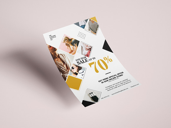 Multipurpose Minimalist Flyer in Flyer Templates - product preview 1