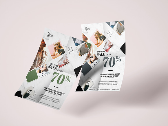 Multipurpose Minimalist Flyer in Flyer Templates - product preview 3