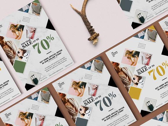 Multipurpose Minimalist Flyer in Flyer Templates - product preview 4