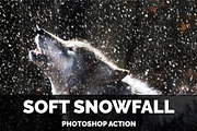 Soft Snowfall Photoshop Action