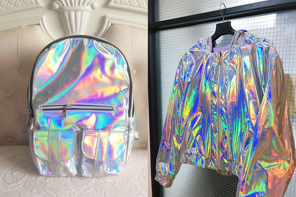 Iridescent and Holographic Textures in Objects - product preview 8