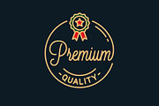 Premium quality logo.
