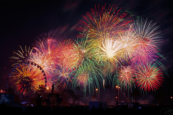 500 Fireworks Photo Effect Overlays in Objects - product preview 1